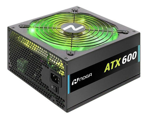 Fuente NOGA 600W RGB Cooler 120mm