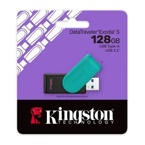 Pen Drive 128GB Kingston Exodia DTXS | USB 3.2