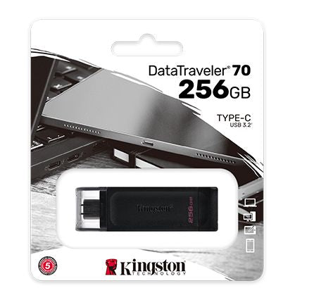 Pen Drive 256GB Kingston | USB-C 3.2