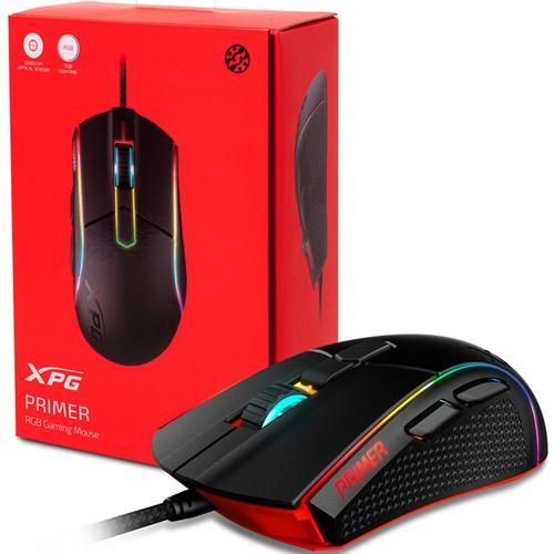 Mouse Gaming XPG PRIMER RGB | PRIMER-BKCWW