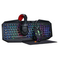COMBO GAMER NOGA NKB-403 (TECLADO+MOUSE+AURICULAR+MOUSE PAD)