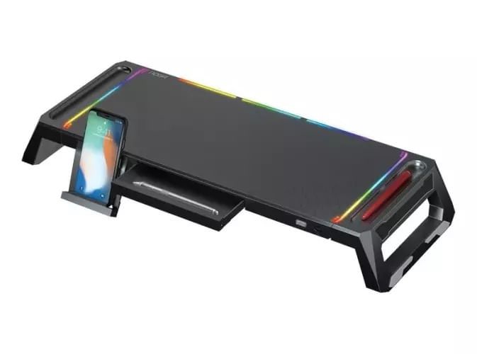 Base para Monitor NOGA NG-ZA5 RGB | con Soporte para Celular